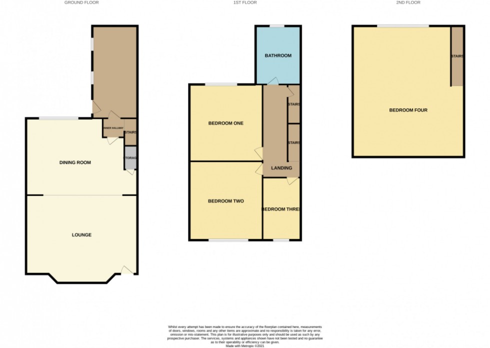 Floorplan for Broom Avenue, Levenshulme, Manchester, M19