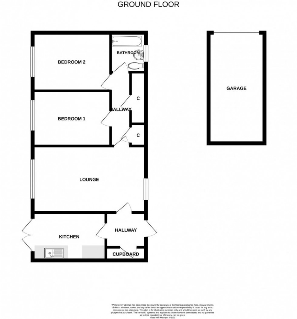 Floorplan for Calbourne Crescent,  Manchester, M12