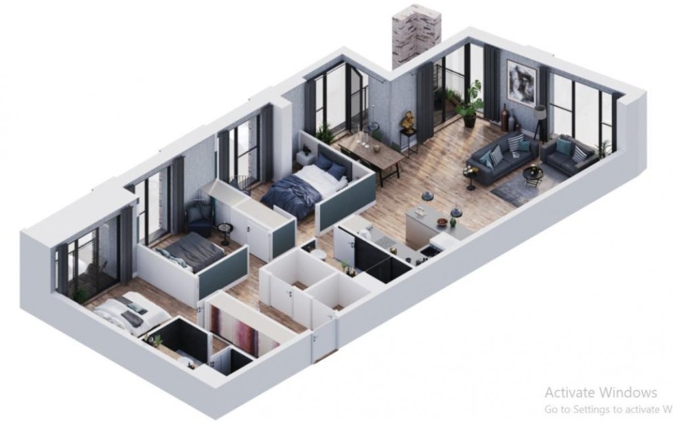 Floorplan for Ancoats Gardens Thompson Street, Ancoats, Manchester, M4