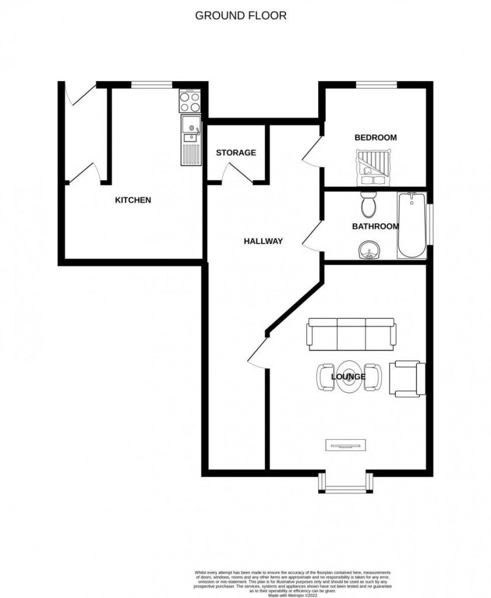 Floorplan for Stretford Road,  Manchester, M41